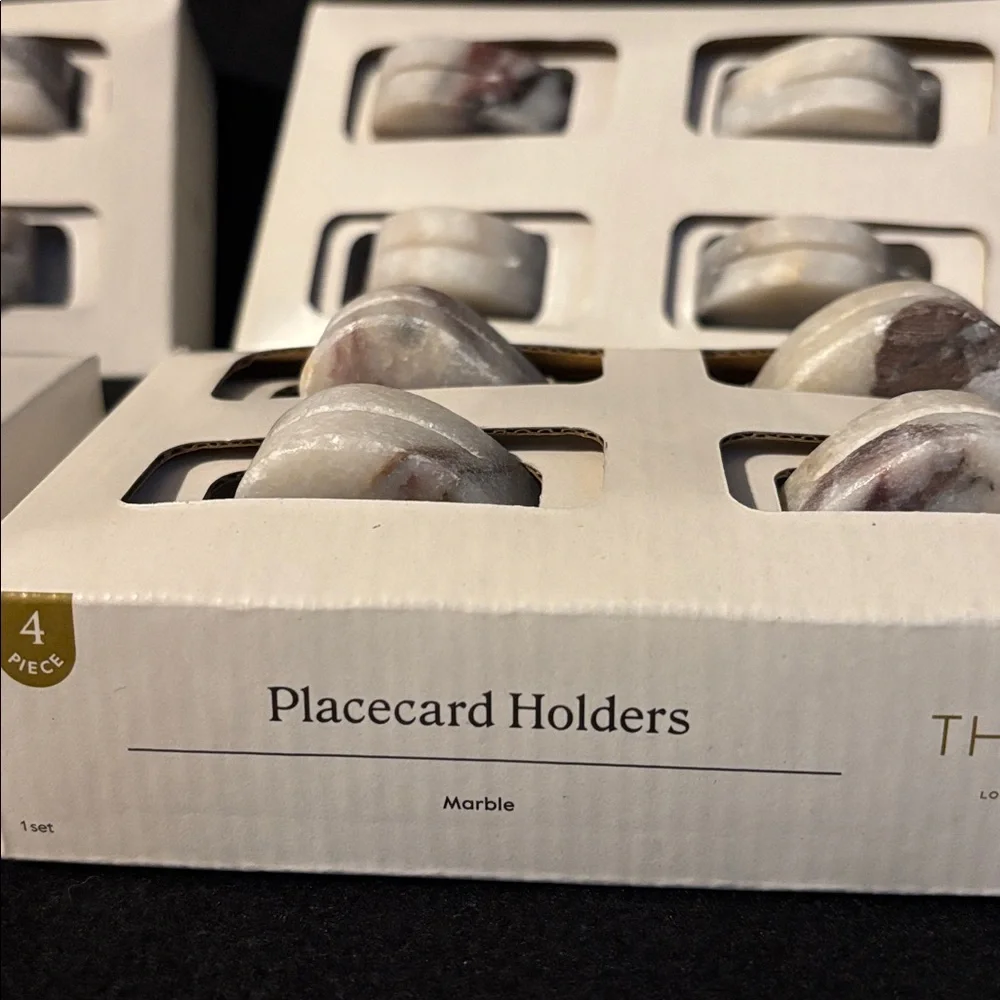 Marble Place-card Holder 🤍